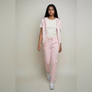 NWT Girls Pink Polo Ralph Lauren Cotton Jogger Leggins Pants Pink 16  XL